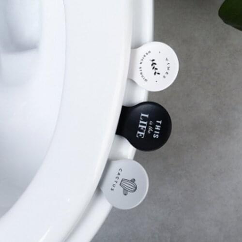 Mini Antifouling Toilet Seat Cover Lifter Sanitary Closestool Cover Lift Handle For Travel Home Bathroom Toilet Accessories