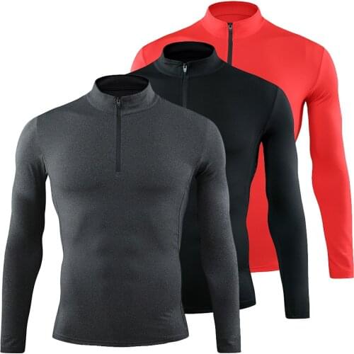 Autumn T Shirt Training Men Quick Dry Breathable Long-Sleeve Running T-Shirt Rashguard for Men Fitness Gym Muscle Shirts Men