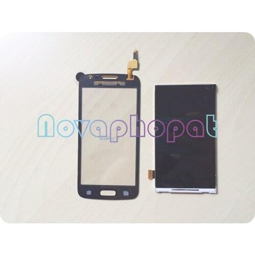 Novaphopat LCD Display Screen + Touch Screen Digitizer Sensor for Samsung Galaxy Core 4G LTE G386 G386F Replacement +tracking