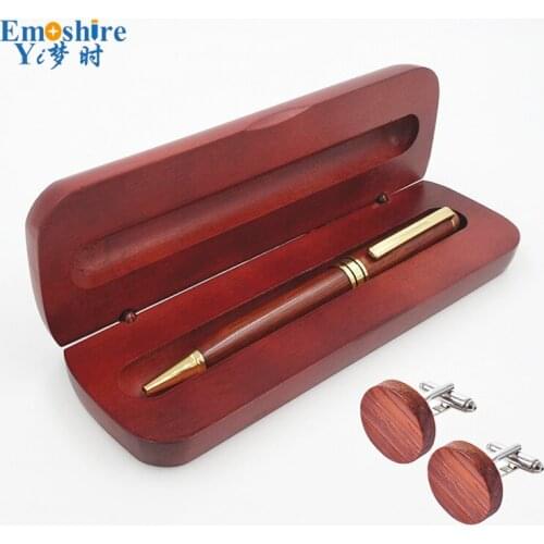 Emoshire New Arrivals High Quality Pen Set for Business Man Vintage Collection Retro Roller Ball Pen Ballpoint Pens Set PC013