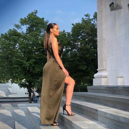 New Sexy Long Prom Dresses V Neck Backless High Side Split Black Formal Party Gown Evening Dress vestidos de fiesta