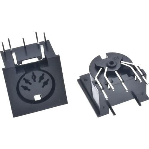 50Pcs PCB Panel Mount MIDI Female DIN5 DIN 5-Pin Jack