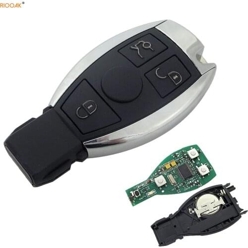 5pcs smart key 3 button NEC and BGA and BE KYDZ remote key with 315mhz 434MHZ for Mercedes Benz Car Remote Control Year 2000