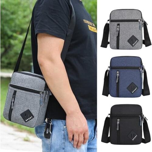2021 Mens Messenger Bag Crossbody Shoulder Bags Travel Bag Man Purse Small Sling Pack for Work Business Mens Bag