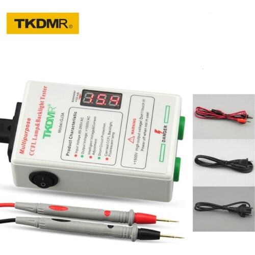 TKDMR GJ3A All Size CCFL Lamp Tester LCD TV Laptop Backlight Tester Output Current&Voltage Intelligent Adjustment Free Shipping