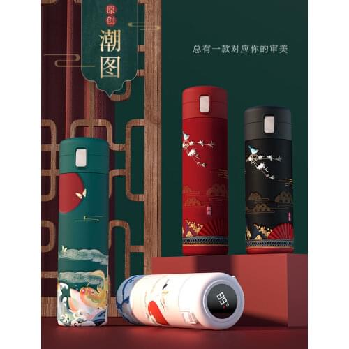 Vacuum Water Bottles Bulk Vacuum Flasks Creative Stainless Steel Tumbler Eco Friendly Bouteille Isotherme Reusable Cup BD50TT