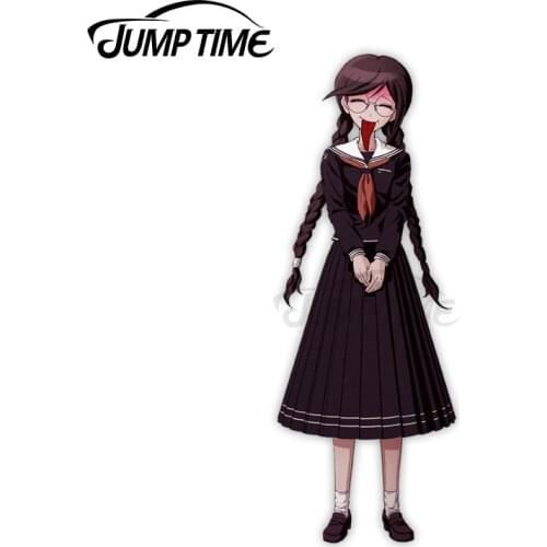 Jump Time 13 x 5cm For Danganronpa Genocider Syo Full BodySprite v5 Anime Car Stickers on Car Body Vinyl Decals Car Accessories