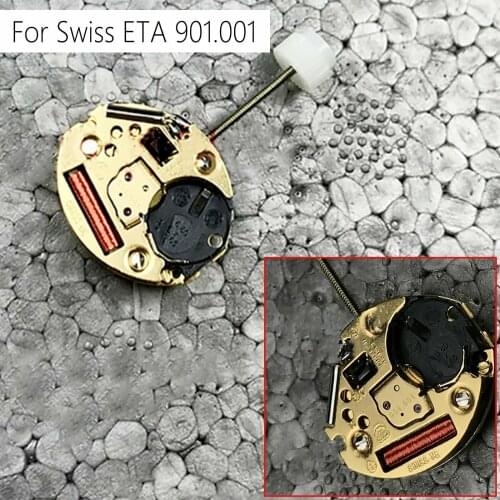 Replacement Movemtn For ETA 901.001 Quartz Movement Watches Repair Parts Kit