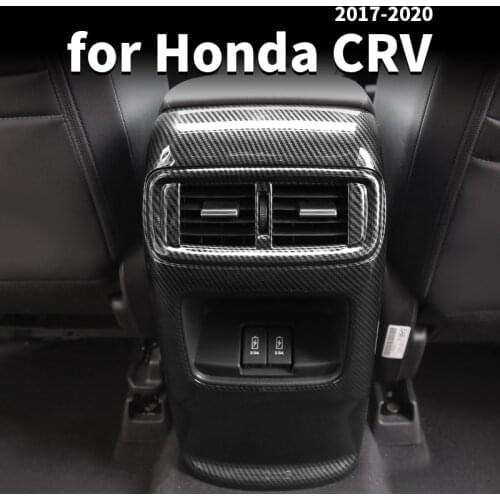For Honda Crv CR-V 2017 2018 2020 Rear Armrest Air Outlet Anti-kick Pad CRV Rear Air Conditioning Air Outlet Protection Cover An
