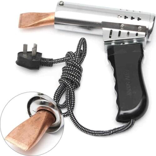 1 x Soldering Iron Heavy Duty Chisel Point Copper Tip Craft Manufacturing 500W 220V