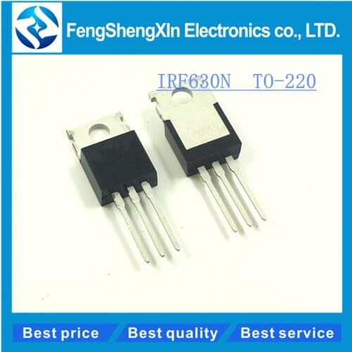 10pcs/lot NEW IRF630NPBF IRF630N TO-220 Power MOSFET(Vdss=200V, Rds(on)=0.30ohm, Id=9.3A)