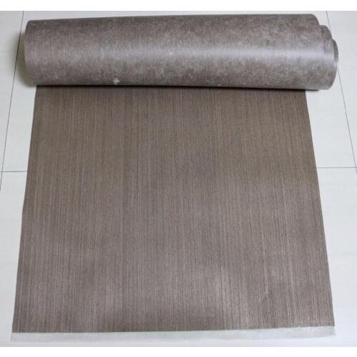 2Pieces/Lot L:2.5Meters Wide:55cm Thickness:0.2mm Technology Stripe Wood Veneer Furniture Table Decorative