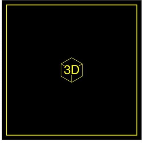 220*220/235*235MM Magnetic Platform Heat Bed Sticker Sheet Build Surface upgrade for Ender-3 CR-X Ender-5 3d printer hotbed part