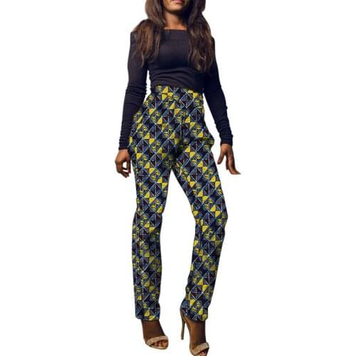 African Womens Trousers Fashion Dashiki Print Pants Ankara Outfit Custom Made Africa Clothing