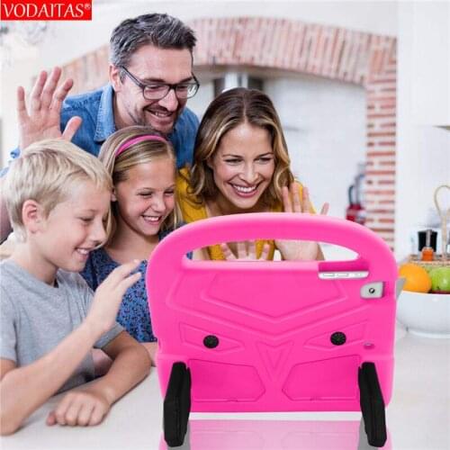 For ipad mini 4 Case Kids Tablet cover for mini 5 2019 shock proof EVA foam Hand-held Stand Cover for Apple ipad mini 2 /mini 3