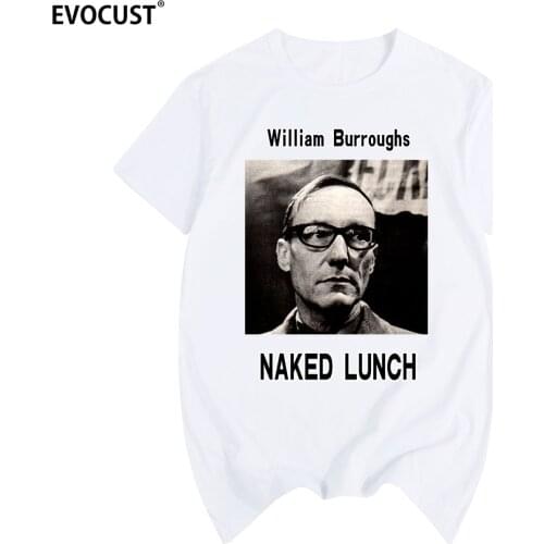 William S.Burroughs Junkie T-shirt Cotton Men T shirt New TEE TSHIRT Womens unisex Fashion