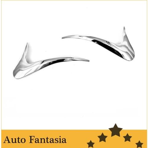 Chrome Tail Light Top Trim for Toyota Yaris Sedan 06-09-Free Shipping