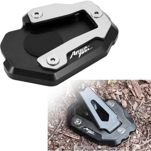 For Honda CRF1100L CRF 1000 L Africa Twin 2020 Motorcycle Kickstand Foot Side Stand Extension Pad Support Plate