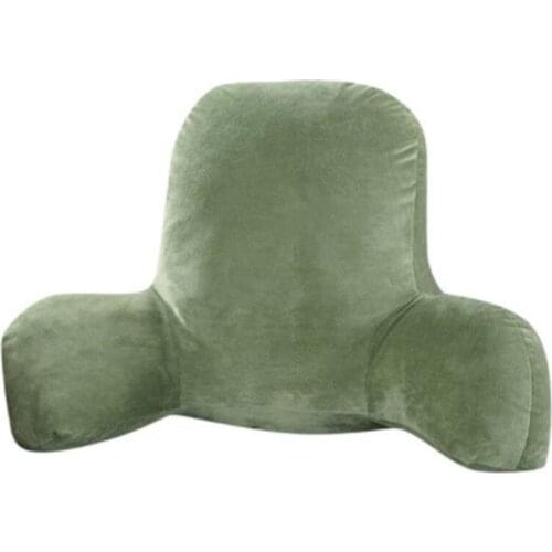 Sofa Cushion Back Pillow Bed Plush Big Backrest Reading Rest Pillow Lumbar Support Chair Cushion with Arms Home Decor