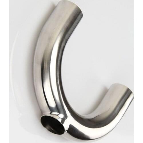Sanitary SUS304 Stainless Steel U Shaped 180 Degree Welded Pipe Fitting 19mm-51mm
