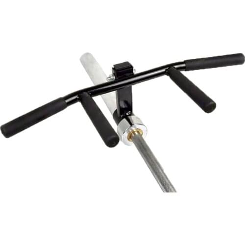 Gym Fitness Barbell T - Bar Row of Platform, the Core Strength Trainer Barbell Attachment Deadlift Squat Rowing Bar Handle