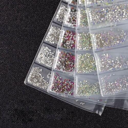 SS3-SS10 Swarovsky Rhinestones Stone Crystals Strass Non Hotfix Rhinestone flat back for DIY Diamond Nail Art Jewelry Crafts