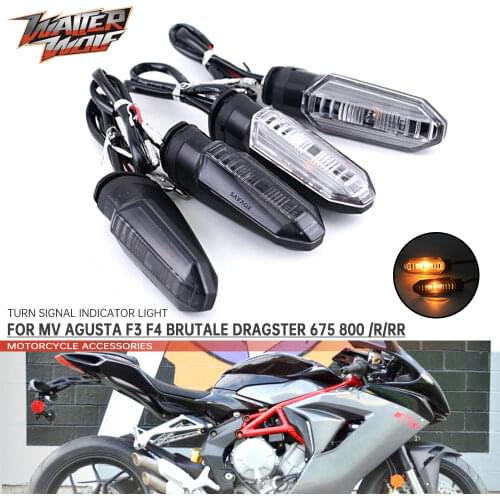 Rear LED Turn Signal For MV Agusta F3 F4 R Brutale 675 800 1090 Dragster RR Motorcycle Indicator Light Lamp Accessories Blinker
