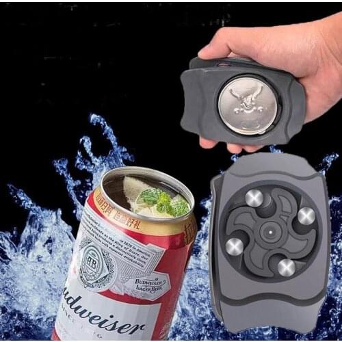 1pcs Go Swing Universal Topless Can Opener The Easiest Can Opener Ez-Drink Opener Bottle Opener