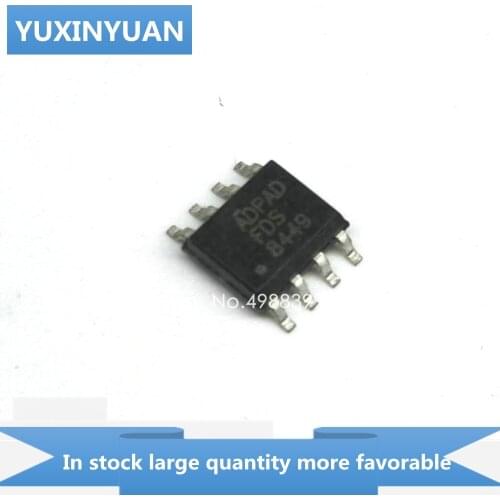 YUXINYUAN 10PCS/LOT FDS8449 FDS 8449 DS8449 S8449 SOP8 in stock in stock