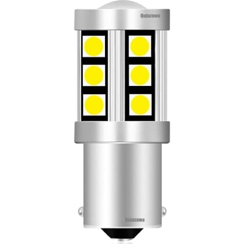 1Pcs 1156 7506 BA15S P21W R10W 3030 LED Car Tail Brake Bulb Turn Signal Auto Reverse Lamp Daytime Running Light Red White Yellow