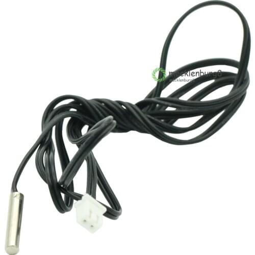 1pcs / lot NTC thermistor accuracy temperature sensor 10 to 1% 3950 waterproof probe Longth 1 m