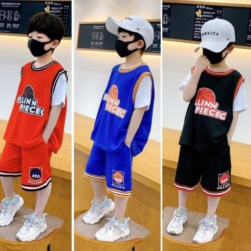2021 Children Sets Real Sociedad uniforms boys and girls sports kids shirts+shorts training suits Basketball clothes set