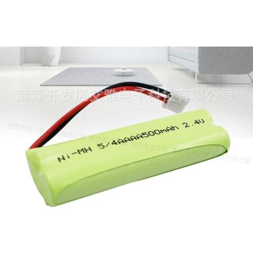2.4V 500mAh 5/4AAAA Full Replacement Battery For Sharp HWDCD2308 JD-C202 K22 Accumulator 2-wire Plug Batterie+tools