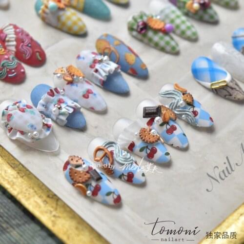 3D Lovely Bowknot Nails Accesorios Foil Nail Art checkered Butterfly Nail Sticker Grid Stickers For Manicure Nails Decoraciones