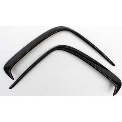 Car-styling Carbon Fiber Rear Bumper Spat Canard Glossy Fibre Racing Auto Body Kit Trim Fit For Mercedes Benz A-Class W176 16-IN