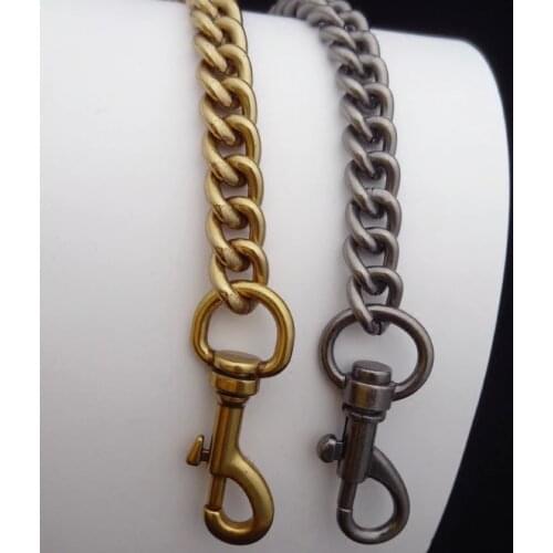 13mm Width Bag Chain High Quality Aluminum Profile Chain Parts Clasp Luxury Goods Bag Parts Single Shoulder Messenger Bag Chain