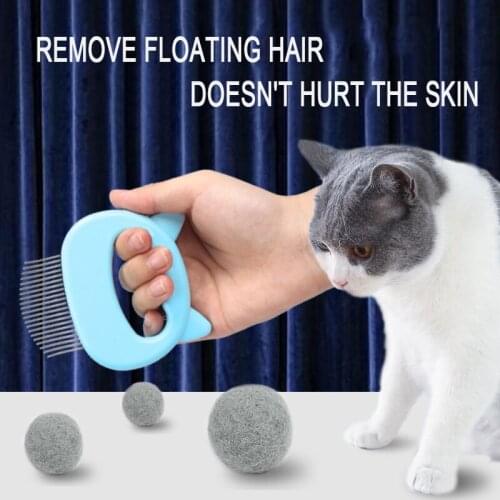 Pet Cat Massage Comb Grooming Hair Removal Shedding Cleaning Brush Cats Accessories Pets Supplies