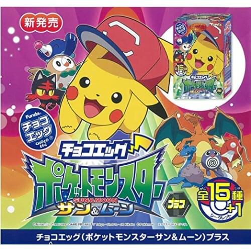 Genuine Pokemon CANDY TOY Pikachu Leafeon Glaceon Ditto Lucario Porygon Poliwag Magikarp Machamp Cute Action Figure Model Toys