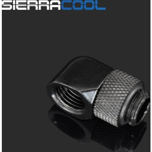 G1/4'' Thread 90 Degree Rotary Fittings, Seasonal Hot Sales,One Of The Most Practical Water Coolling Fittings