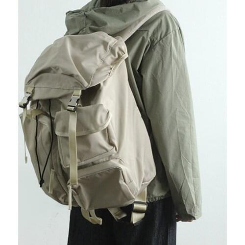 Multi-function Large-capacity Backpack Ins Wind Multi-pocket Wild Backpack Men and Women Schoolbag Tide School Backpacks Unisex