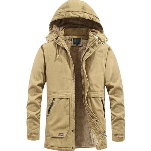 Itself mens jackets and Coats winter jacket for Man Plus velvet thickening hoodie sweatshirt Casual Wear Drop Shipping