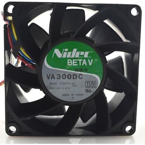 New Original VA300DC V35072-35 12V 0.9A 8cm 8038 IBM Chassis Fan