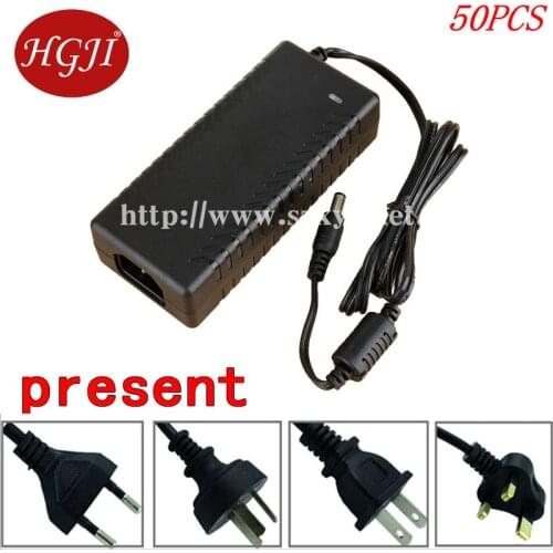 Wholesale AC/DC Power adapter 24V3A Transformer 72W Adapter LED Rigid Strip LCD Monitor + Cord Cable With IC Chip free shipping
