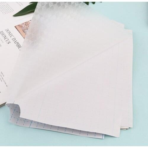 10sheets/set Transparent Self-adhesive Film Book Cover Slipcase Safety Waterproof Material For School Students A