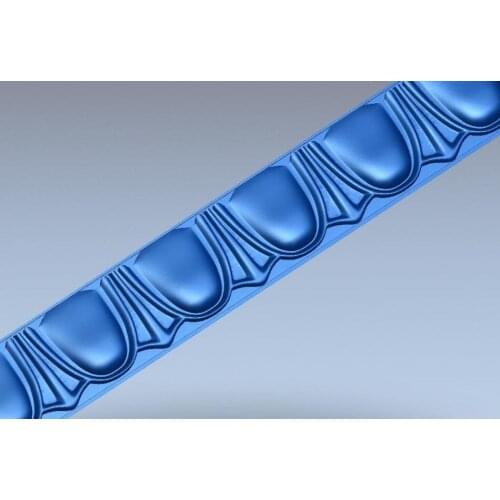 Meandr_29 relief model for cnc in STL file format 3d artcam