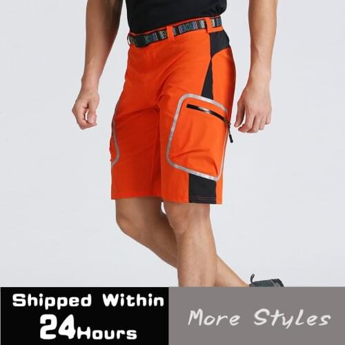 BATFOX shorts mtb quick-drying outdoor leisure mens cycling sports pants MTB Shorts Multi-Pocket Racing Bike Loose DownHill FXR