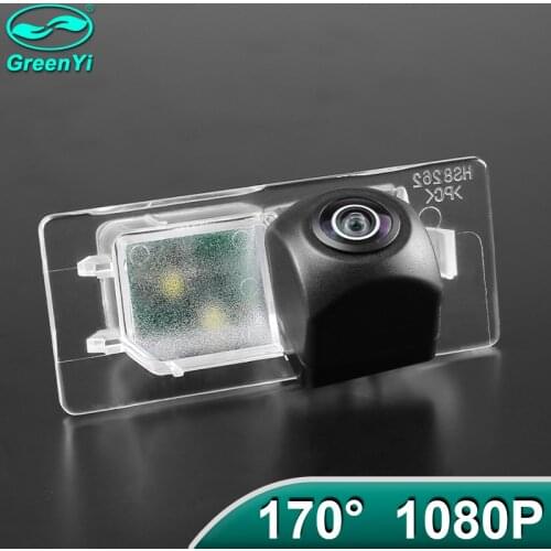 GreenYi 170° AHD 1920x1080P Special Vehicle Rear View Camera for Audi A4L A6L A3 A1 S3 Q3 Q5 VW Volkswagen Touareg Porsche Car