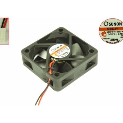 SUNON ME50151V3-000C-A99 DC 12V 0.78W 50x50x15mm 2-wire Server Cooling Fan