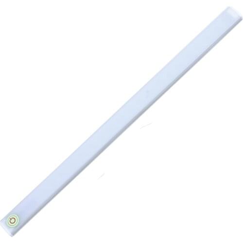 USB 30CM 6W LED Rigid Strip Hard Bar Light Tube Lamp DC5V+Touch Switch Dimmer White