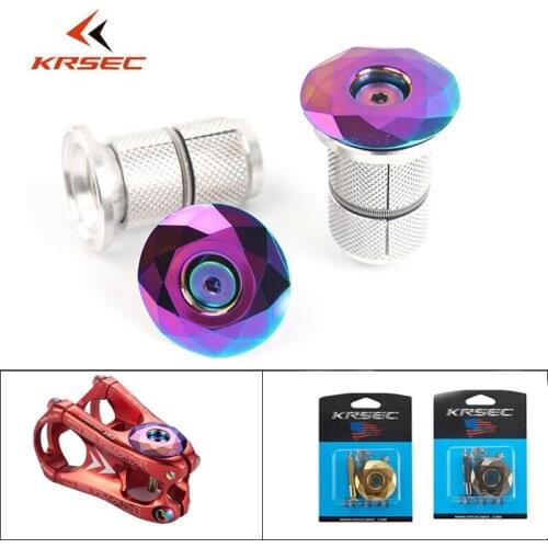 MTB Bicycle Headset Stem Top Cap 28.6mm 1-1/8" Steerer bicycle Headset Cover For Road Mountain Bike Fork Cycling Accessories